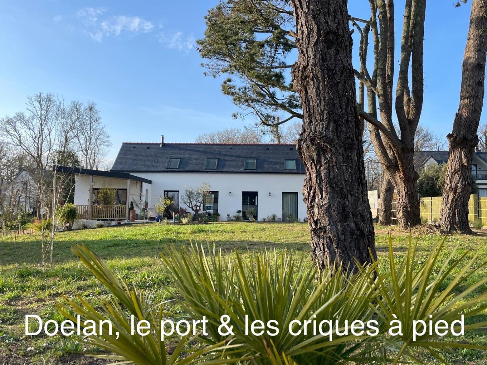 Ty Glazu Doelan Espace 60M2, Port& Criques A Pied, 2 Chambres Privees Au 1Er Etage, Sdb, Wc Separe Clohars-Carnoët Exteriér fotografie