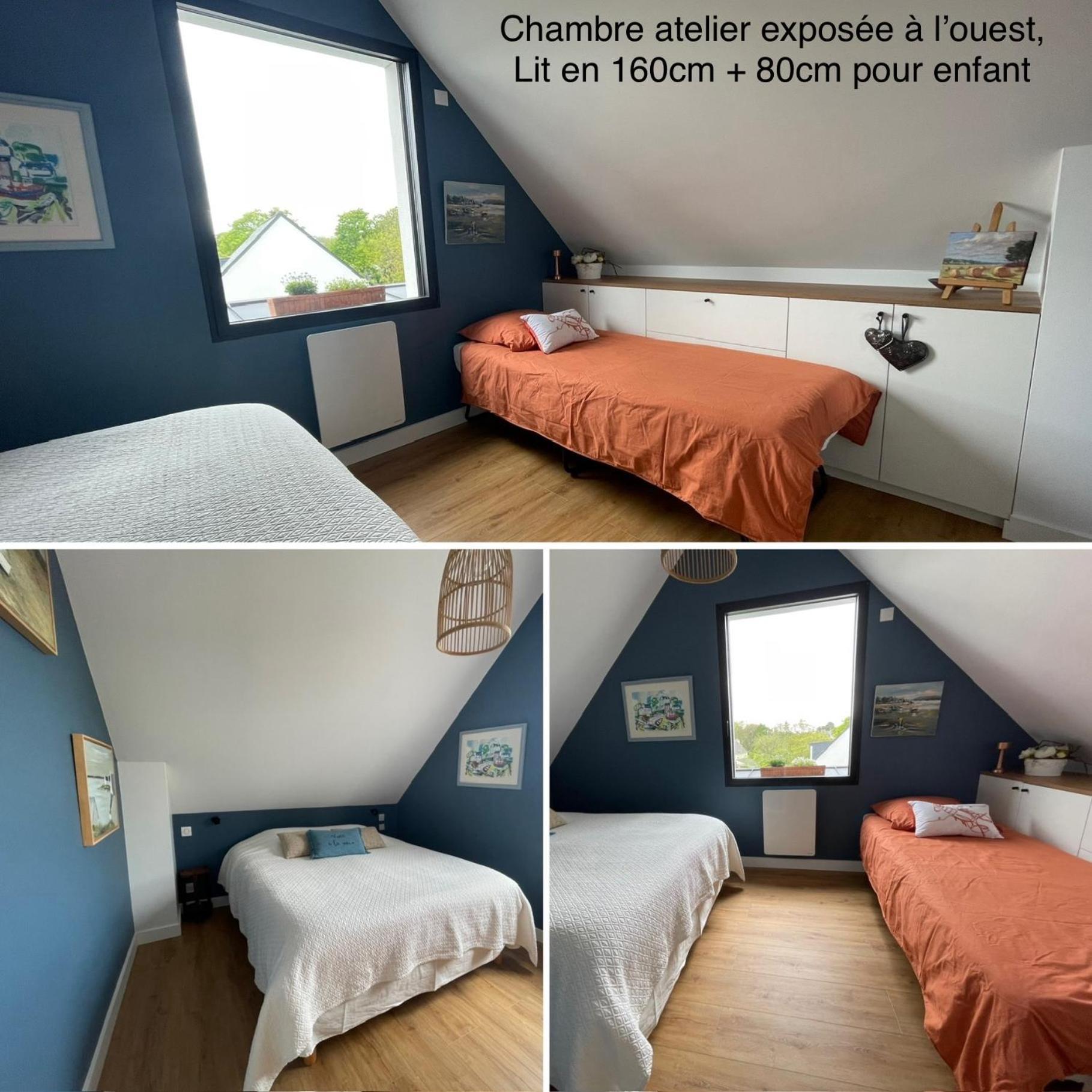 Ty Glazu Doelan Espace 60M2, Port& Criques A Pied, 2 Chambres Privees Au 1Er Etage, Sdb, Wc Separe Clohars-Carnoët Exteriér fotografie